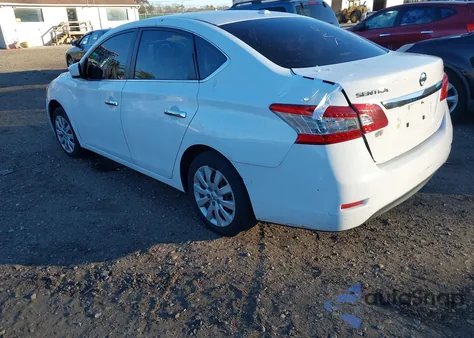 2015 Nissan Sentra Fe+ S/S/Sl/Sr/Sv из США, поврежденный, VIN 3N1AB7AP6FY289907
